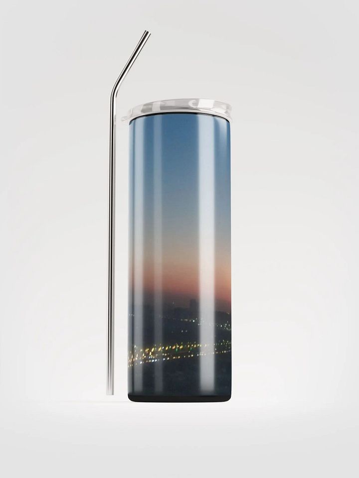 Sunset theme stainless steel tumbler product image (1)