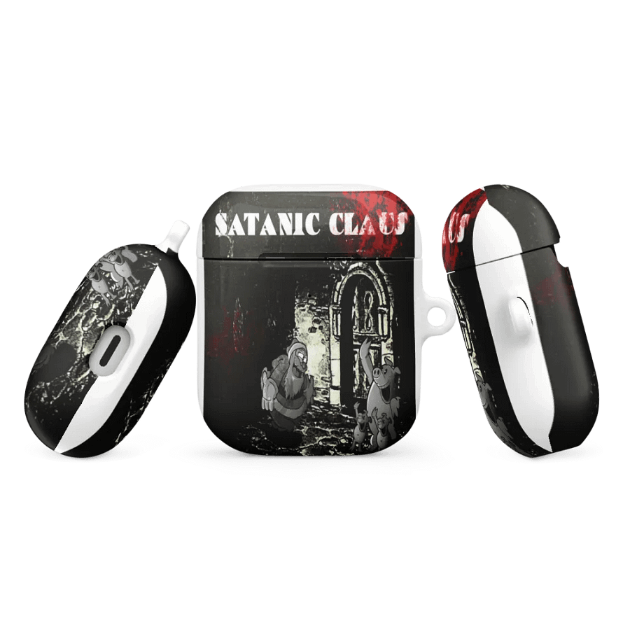 Satanic Claus All-Over Print AirPods® Case product image (13)