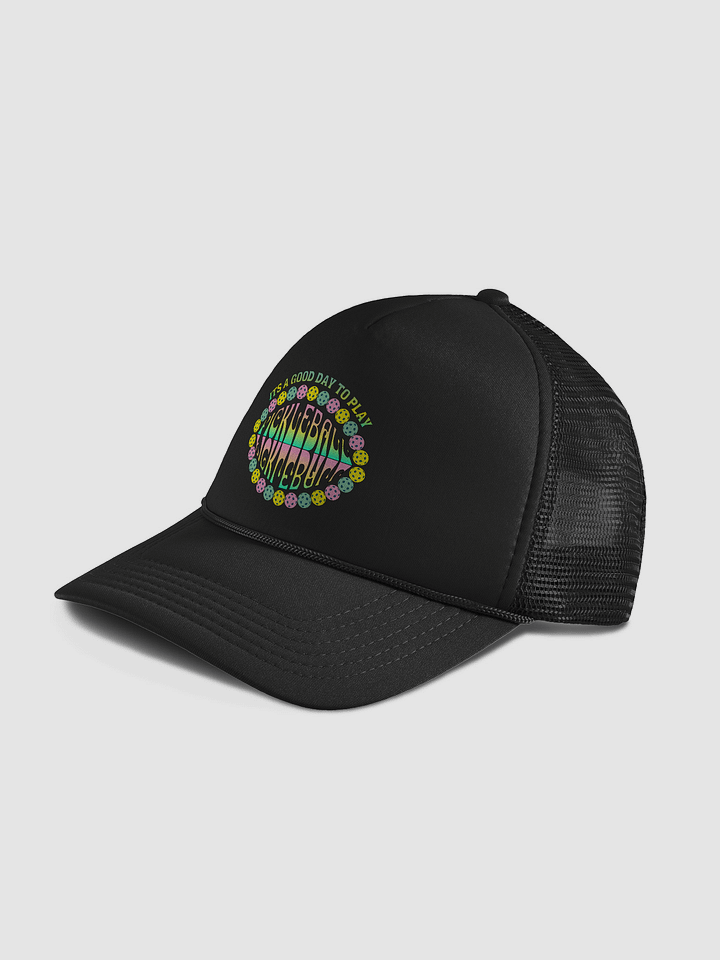 It's A Good Day To Play Pickleball Foam Trucker Hat product image (2)