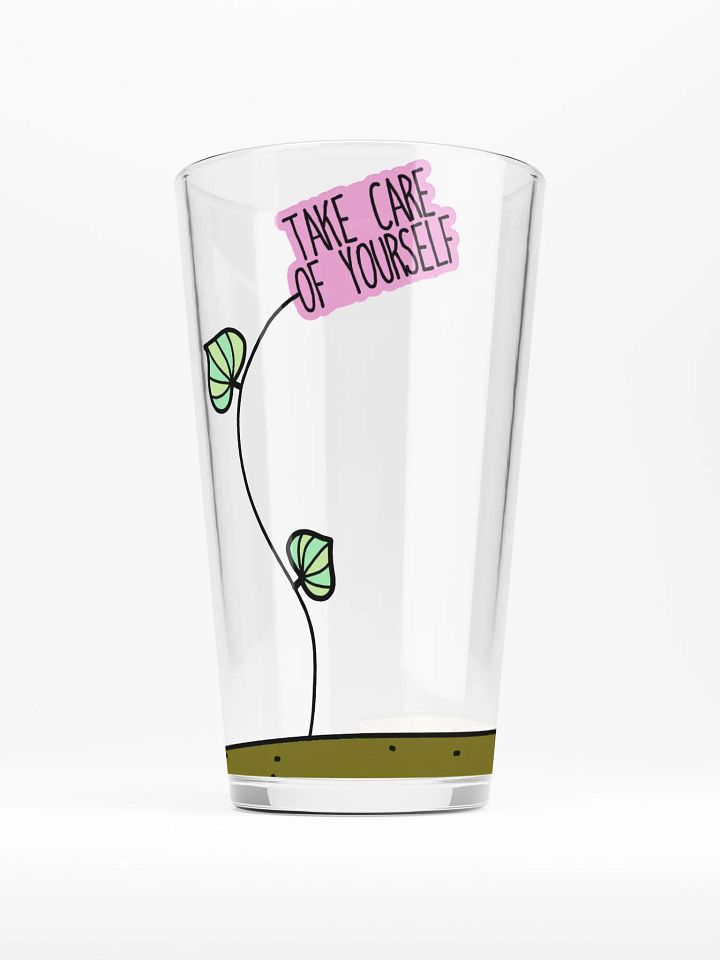 Take Care of Yourself Glass product image (2)