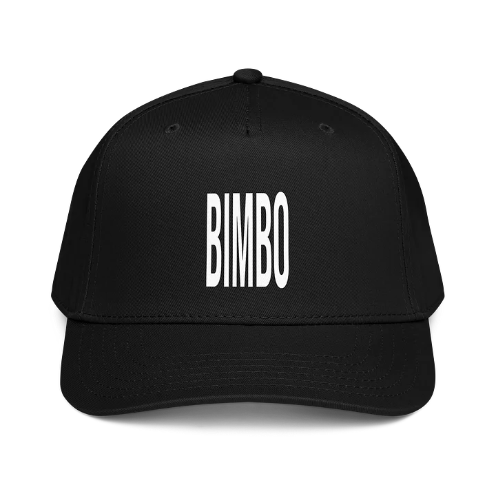 BIMBO Black Baseball Snapback Cap product image (1)