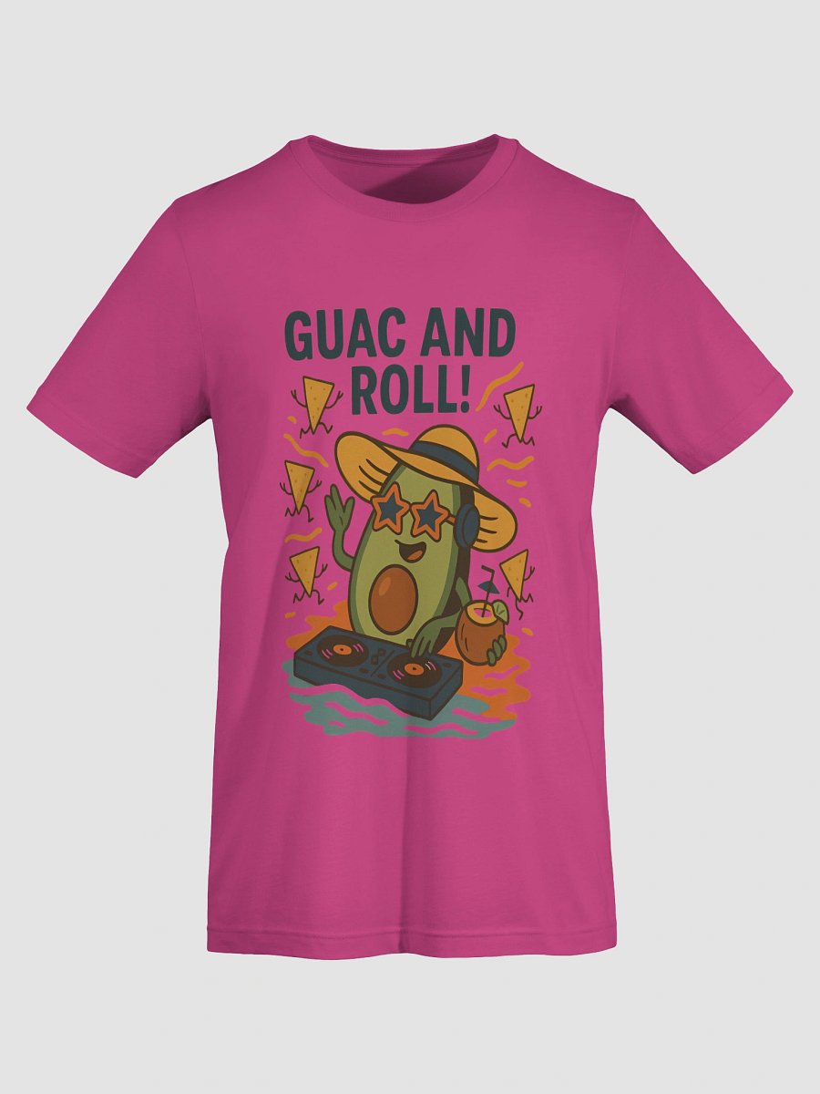 Guac & Roll DJ Avocado T-Shirt product image (75)