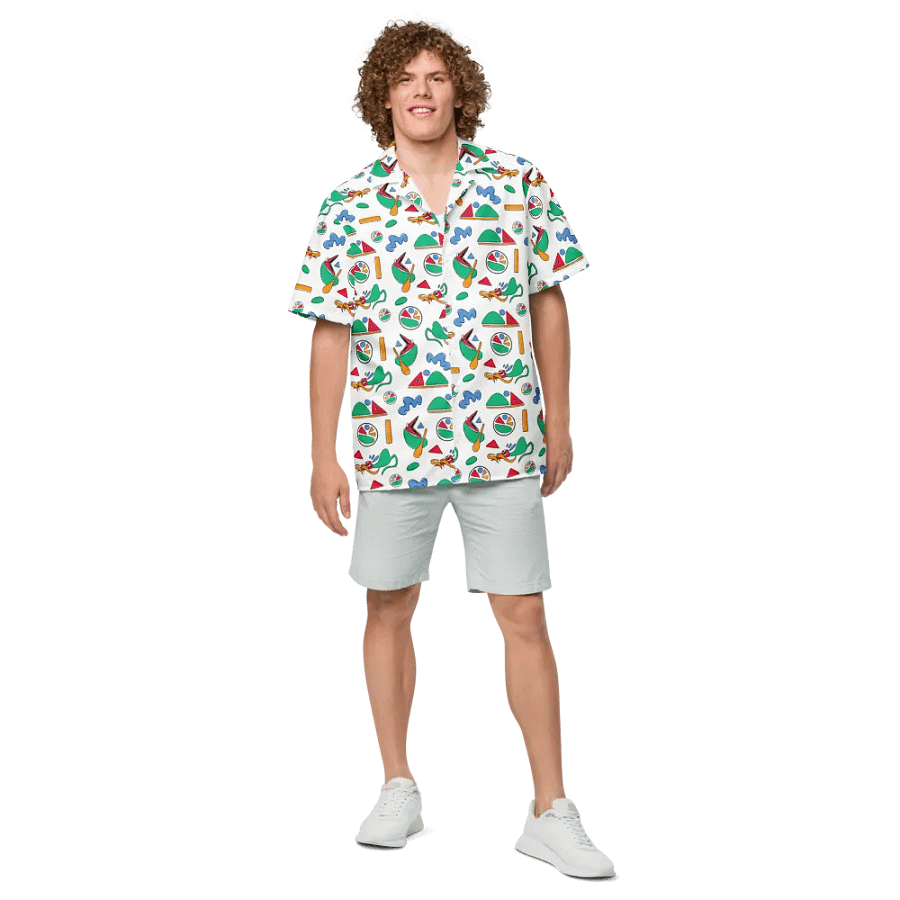 THE GOOBOOGY - PRINT BUTTON-UP SHIRT product image (4)