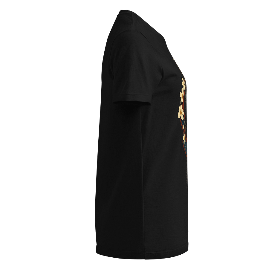 Cherry Blossom Guitar Sound Hole Women's Tee product image (4)