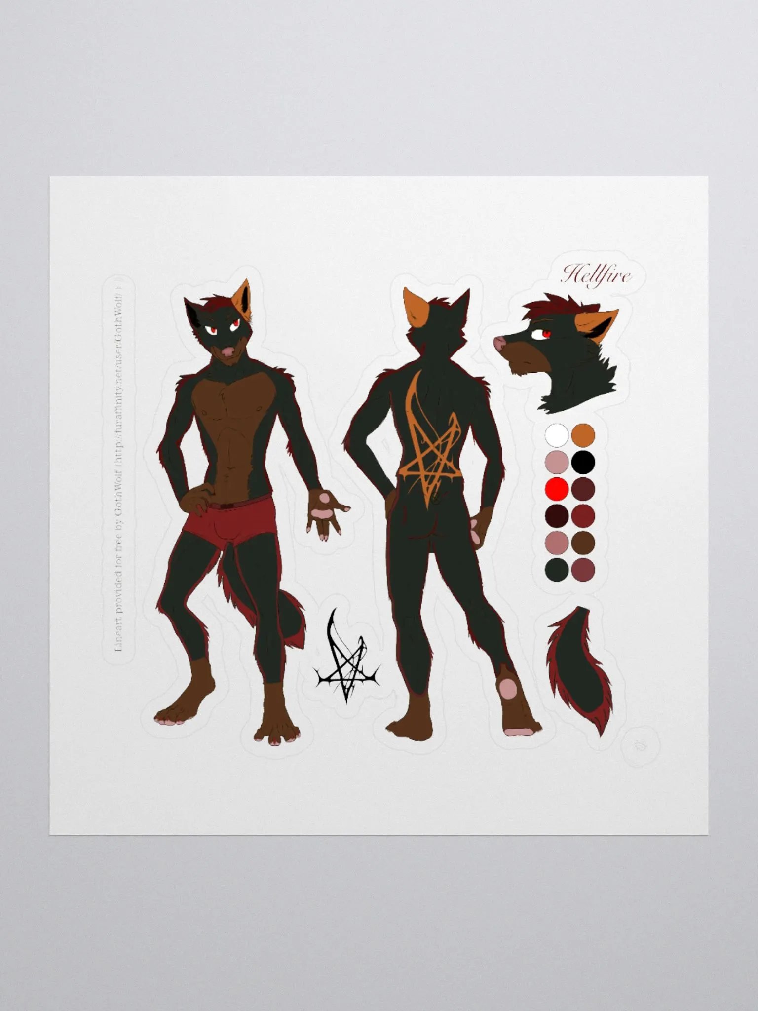 Hellfire Ref Sticker product image (1)