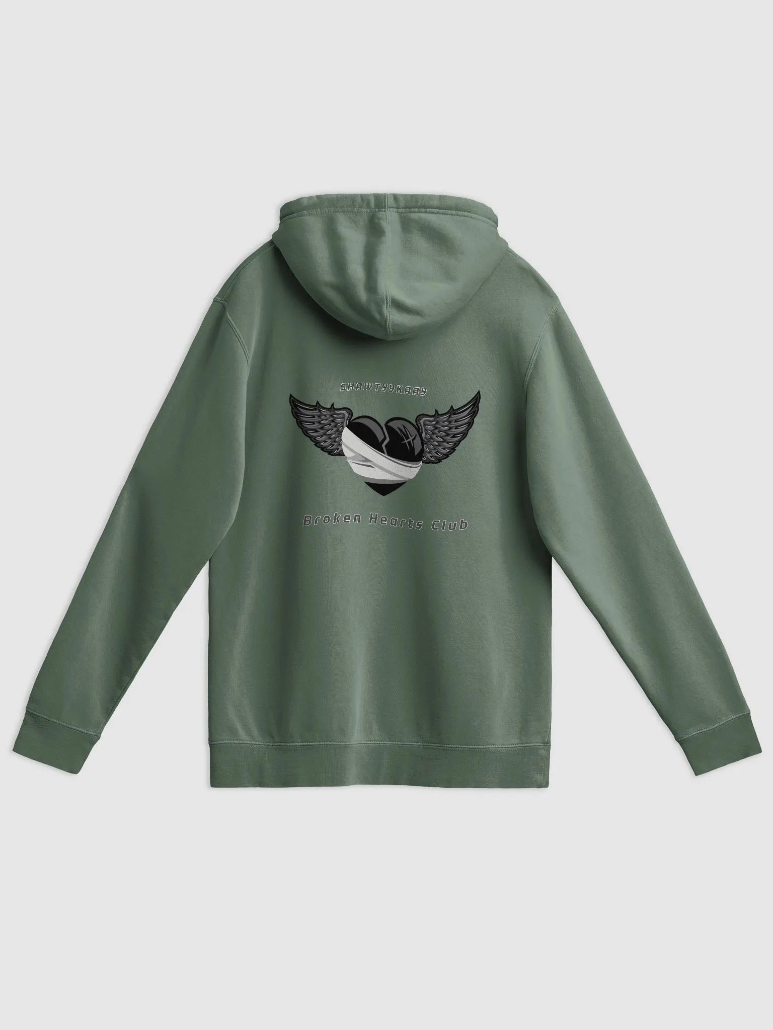 Black Out Pigment Hoodie product image (23)