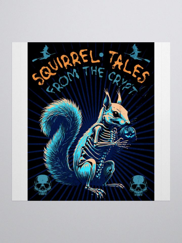 Squirrel Tales from the Crypt Kiss Cut Stickers product image (1)