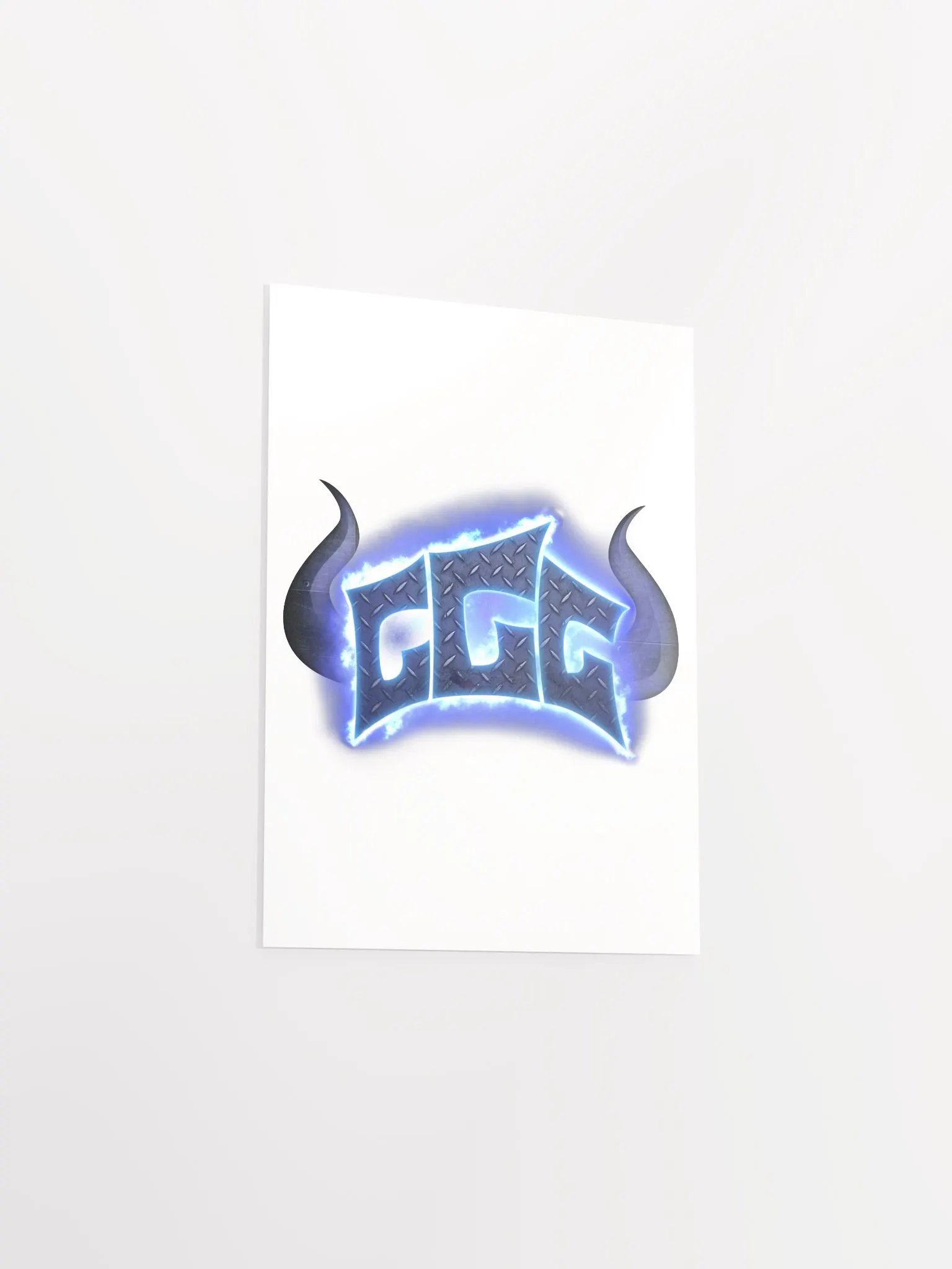 GGG Fire Logo Paper Poster product image (32)