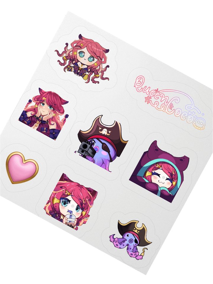 Coco & Inko Sticker Sheet product image (2)