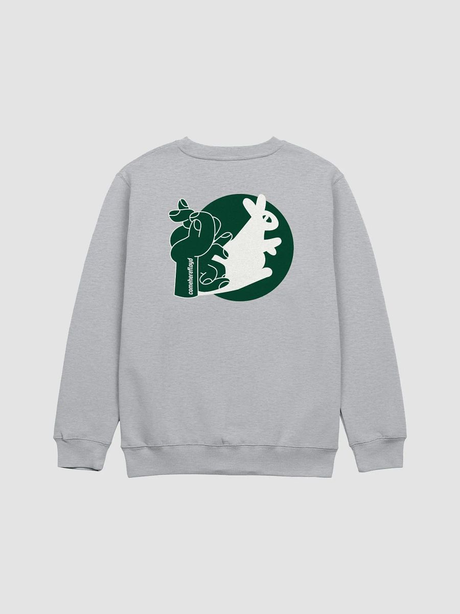 comeherefloyd BRIGADE MAX HAND SHADOW Crewneck Sweatshirt product image (1)