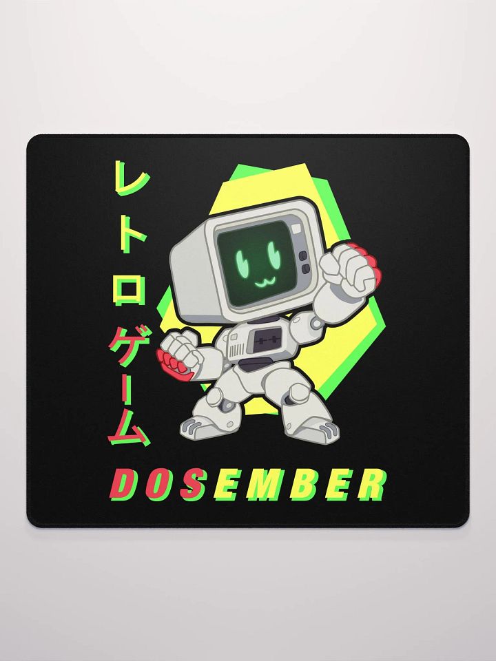 Dosember 2024 Mouse Pad CGA (green-yello-red) product image (2)