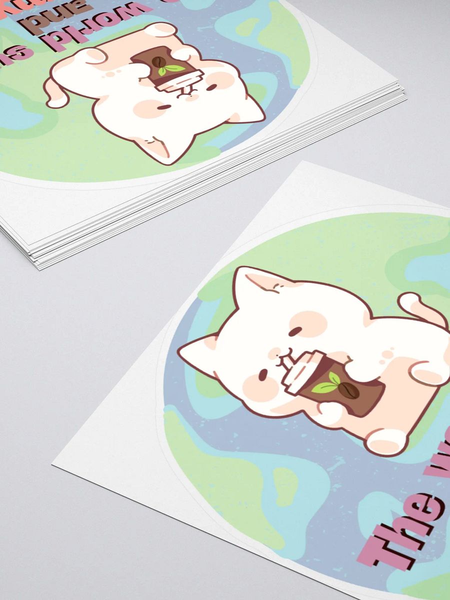 World Sucks, Tummy Hurts - Sticker product image (11)