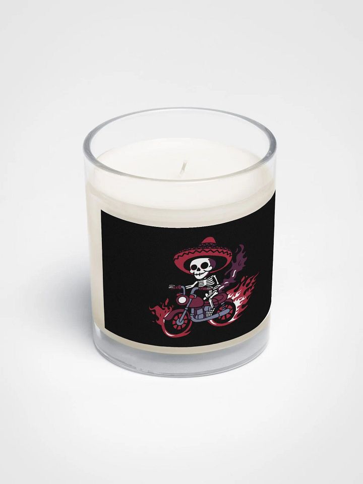 Bone to be Wild Soy Wax Glass Jar Candle product image (2)