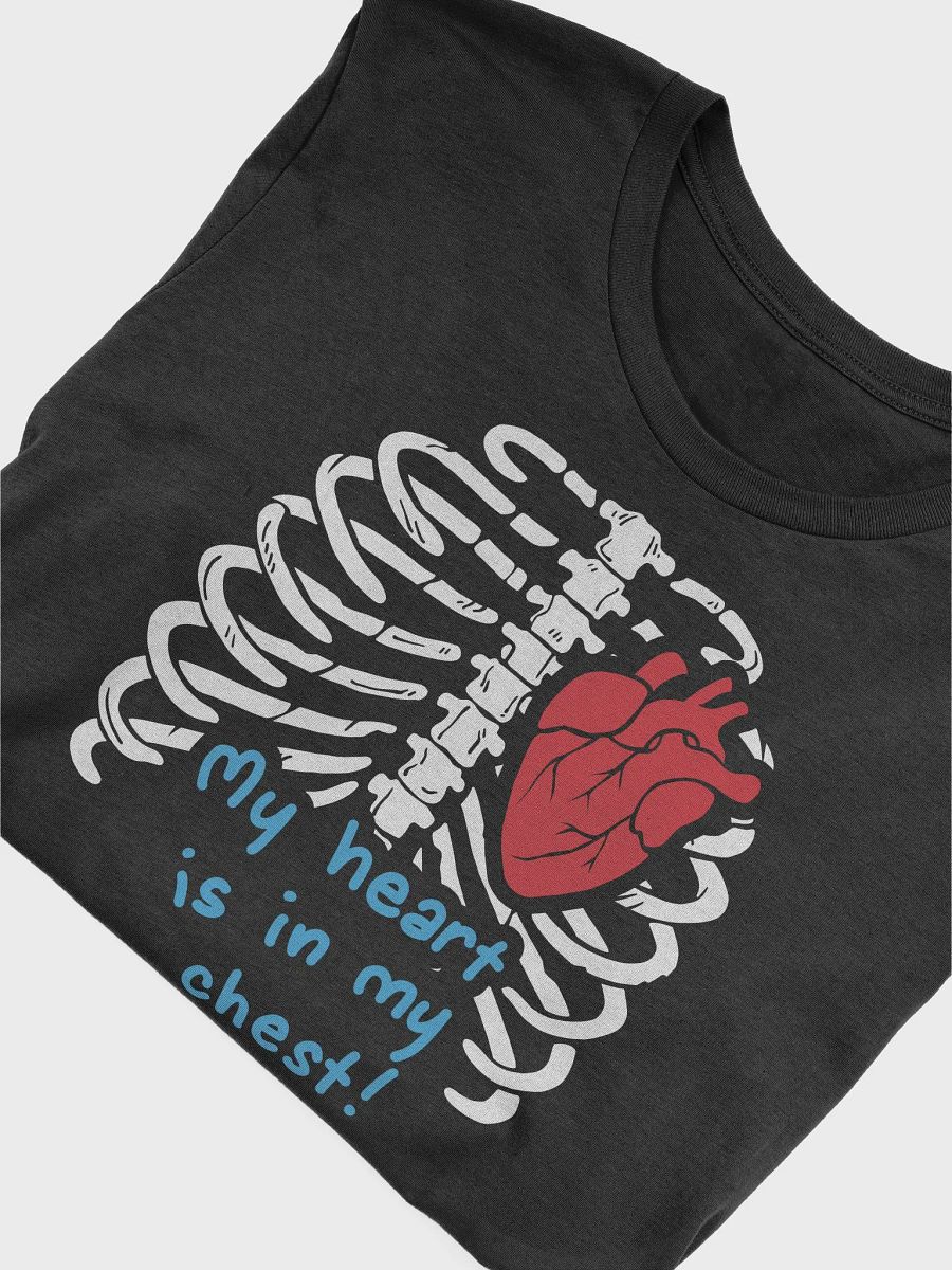 My Heart Is In My Chest V2 - Bella+Canvas Supersoft T-Shirt product image (50)