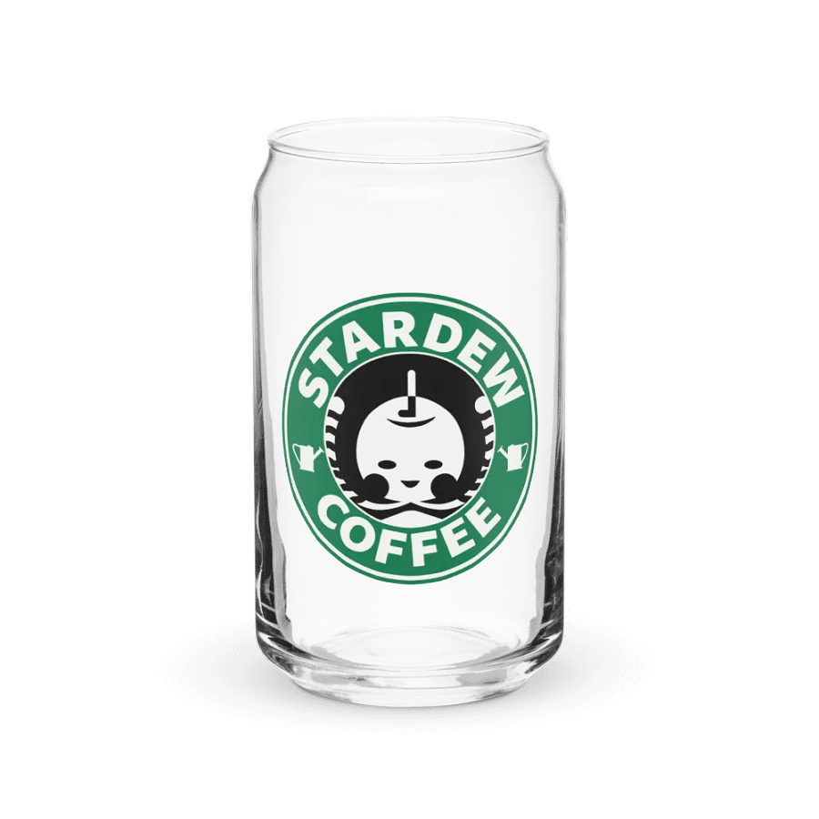 Stardew Coffee Can-Shaped Glass product image (2)