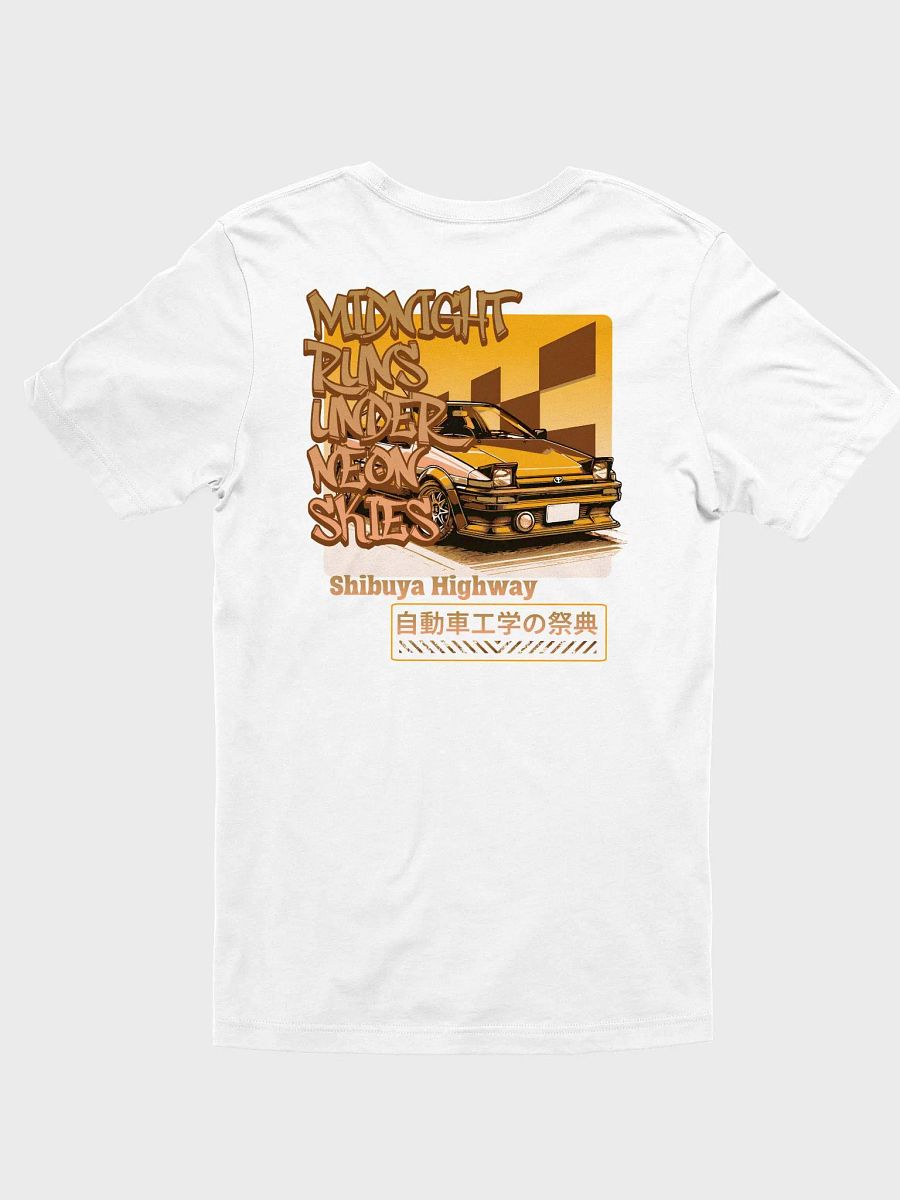Midnight Runs Racing White T-Shirt product image (3)