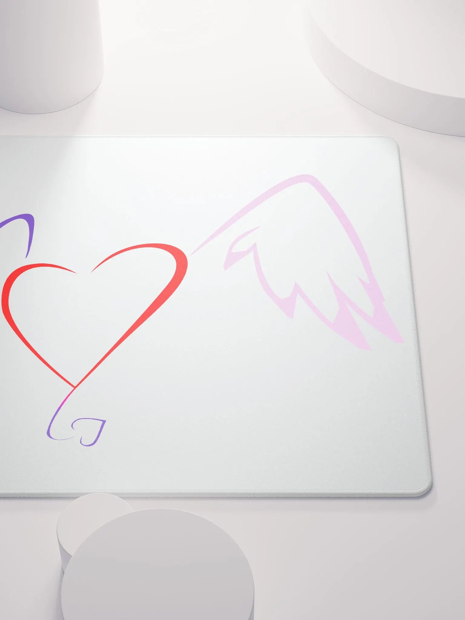Winged Heart Mousepad product image (9)