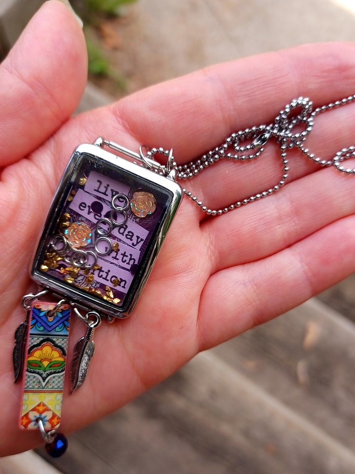 Live Everyday With Intention Necklace product image (2)