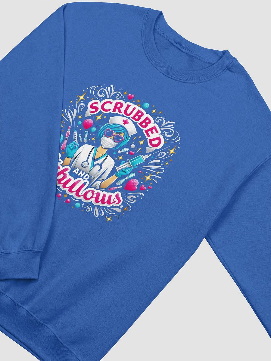 Fabulous Nurse Illustrated Crewneck Sweatshirt product image (23)