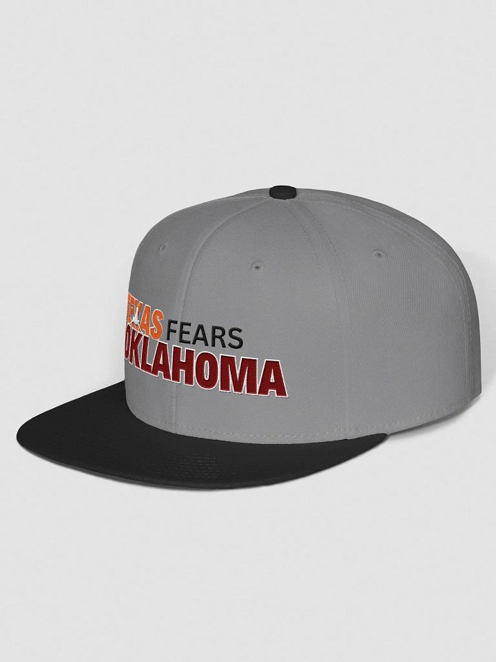 Texas Fears Oklahoma Flat Brim Snap back product image (2)