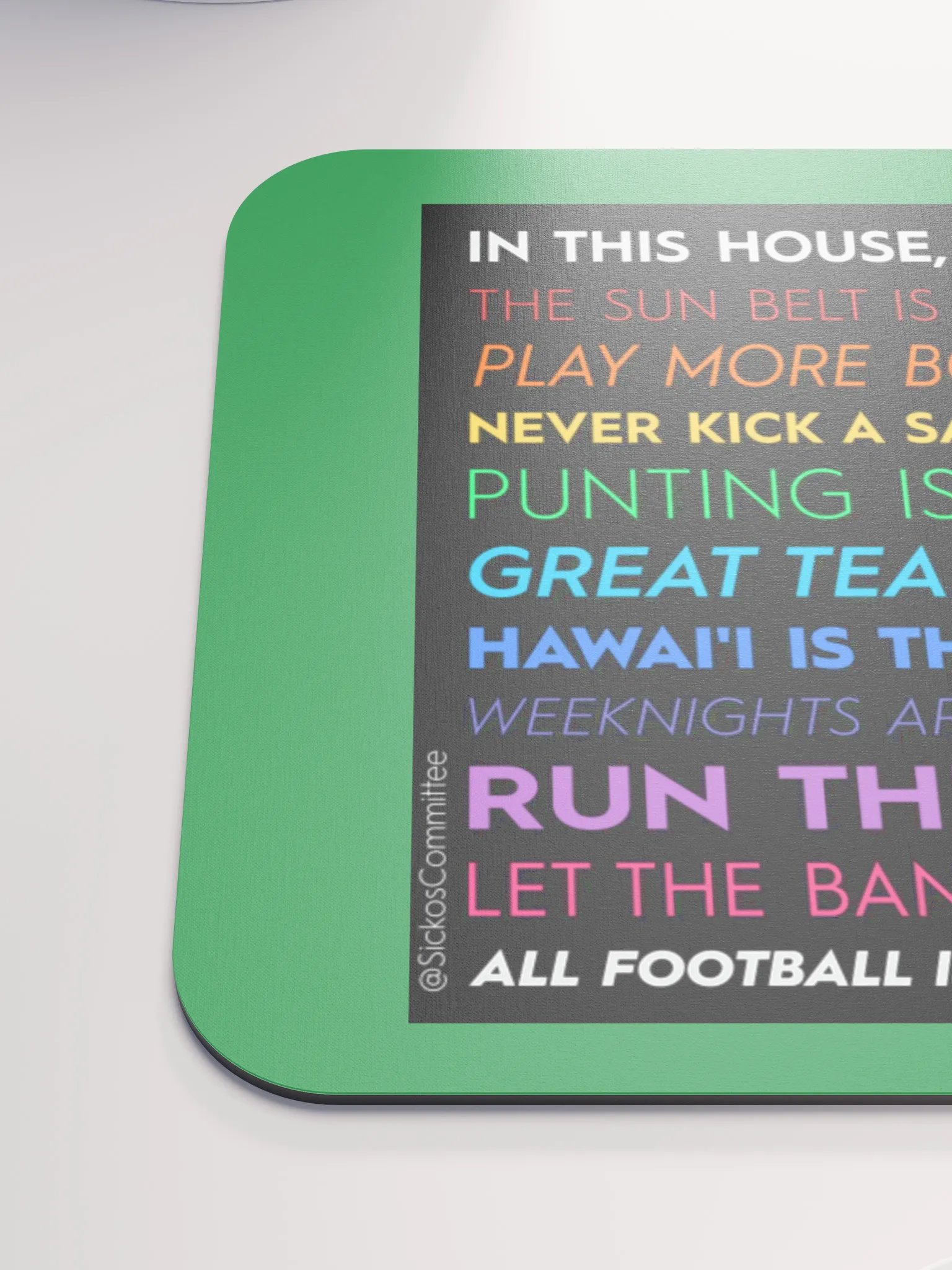 IN THIS HOUSE MOUSE PAD product image (6)