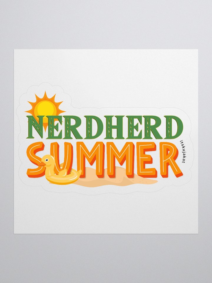 Nerd Herd Summer Sticker product image (3)