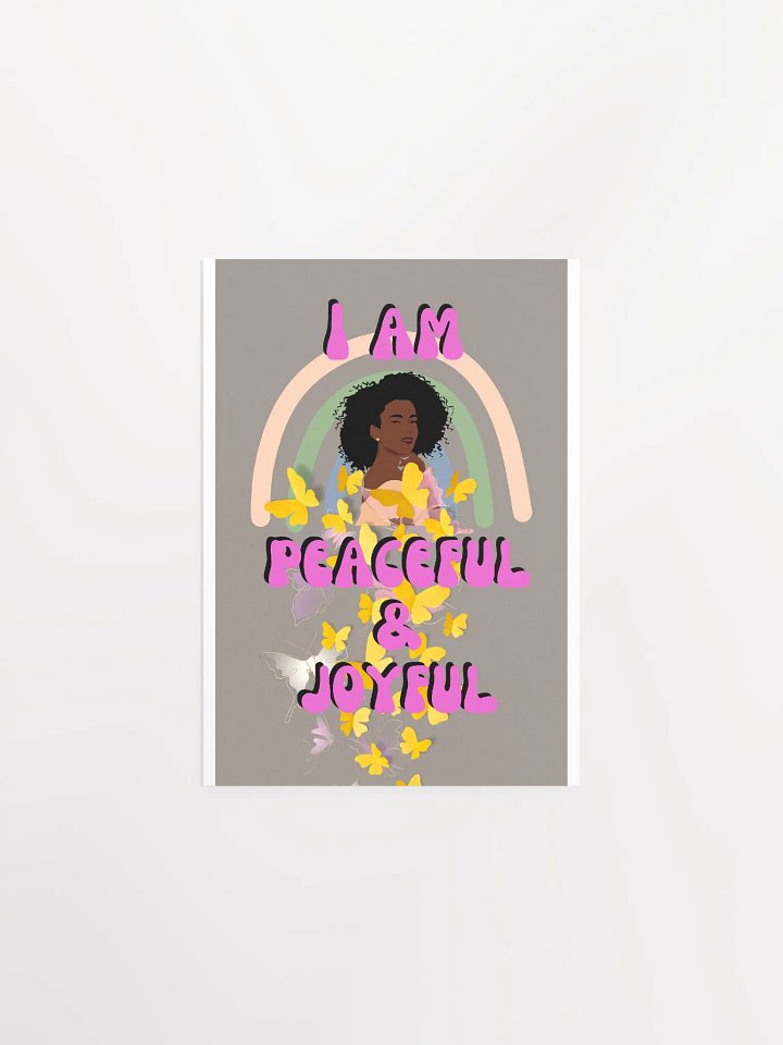 Afrocentric Serenity Poster product image (1)