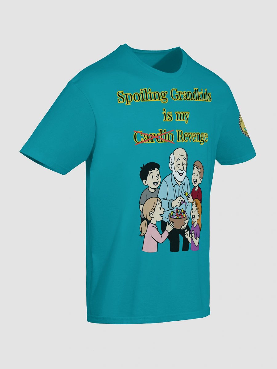 Spoiling Grandkids is my Cardio (Male) Gildan Unisex Softstyle T-Shirt Light Colors product image (107)