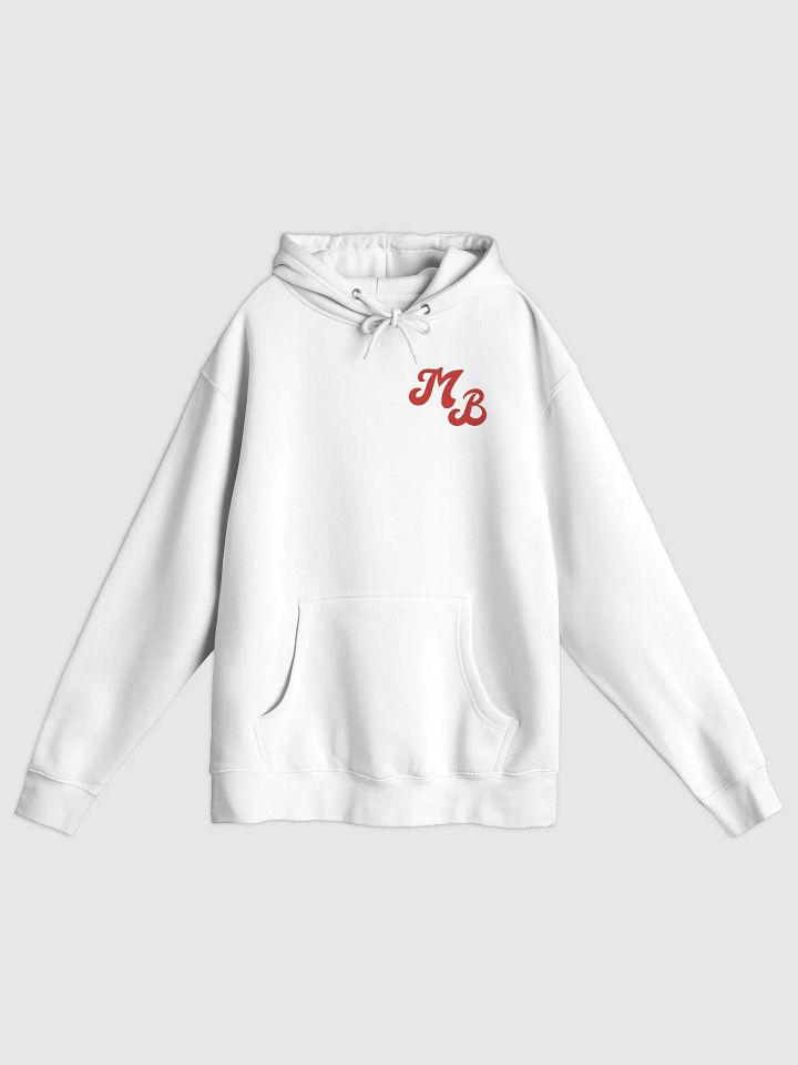 White Logo Hoodie product image (1)