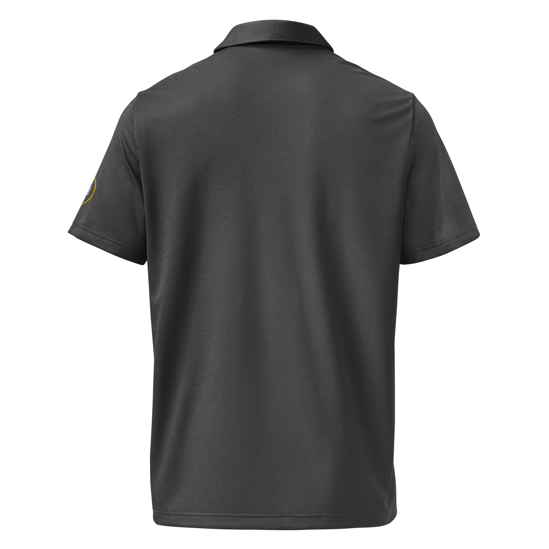 Adidas x BBB Space-Dyed Polo Shirt Black Melange product image (4)