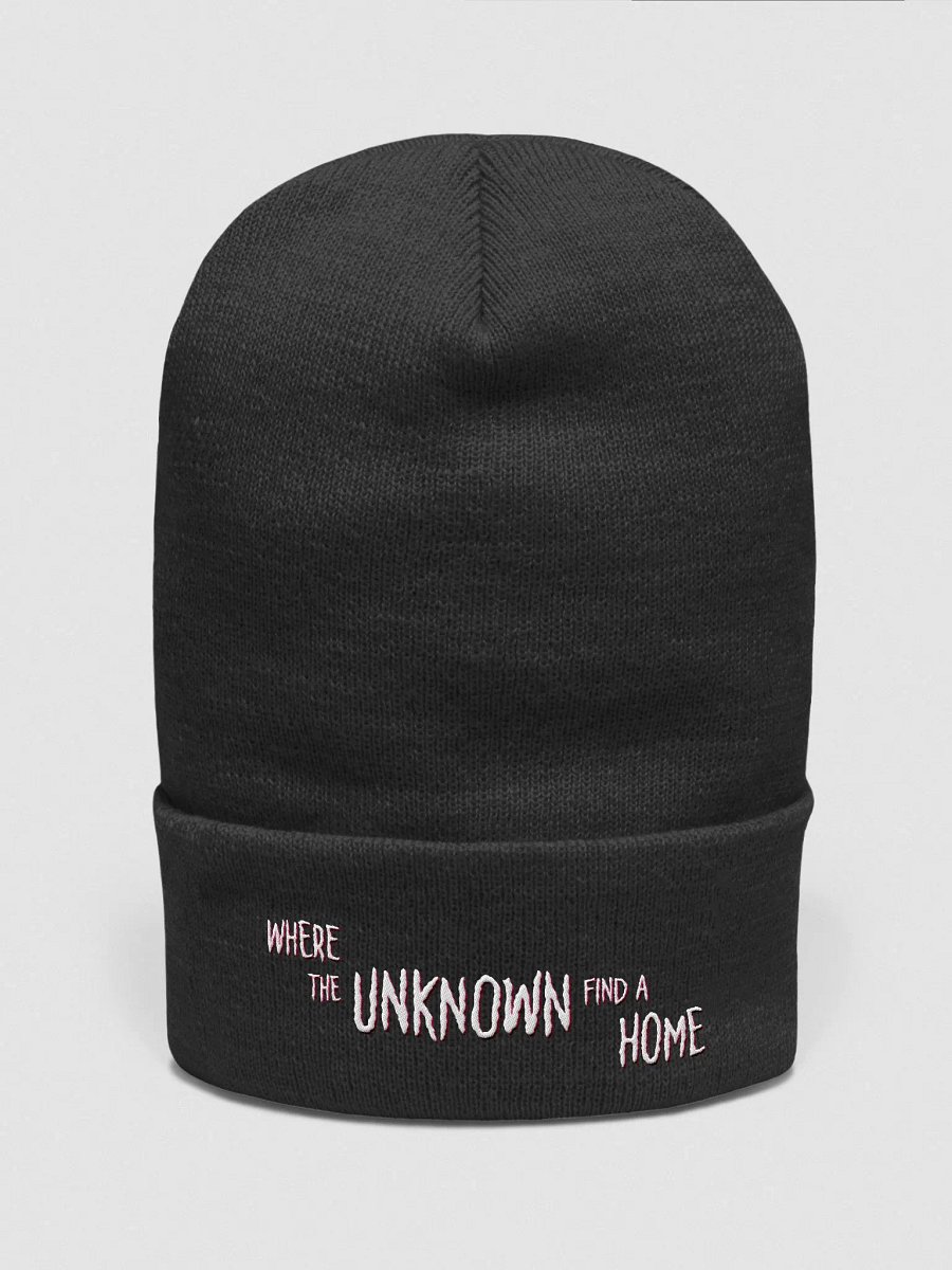 Where the Unknown Find a Home (Cuffed Beanie) product image (1)
