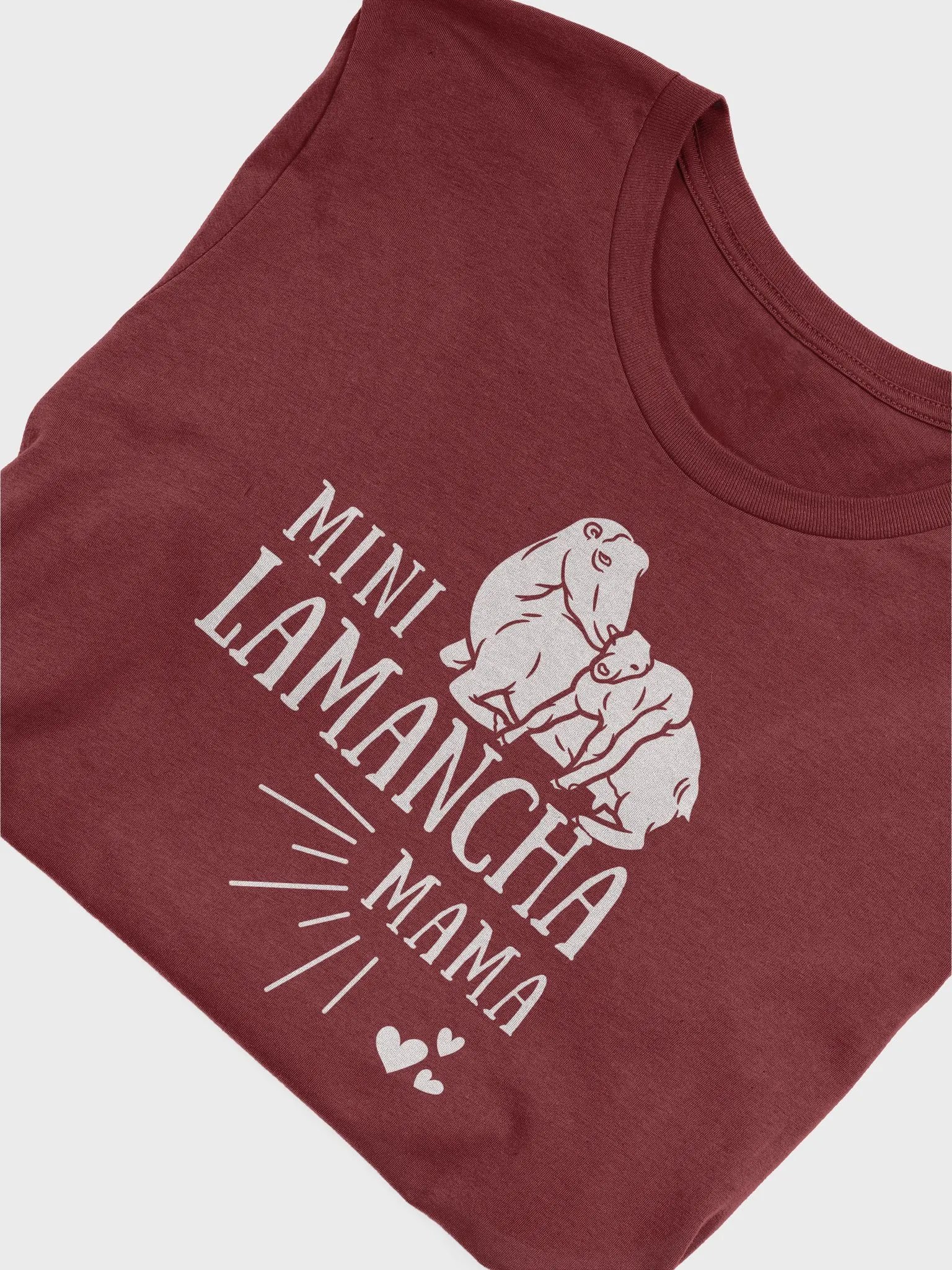 Mini Lamancha Mama Bella + Canvas Shirt product image (30)