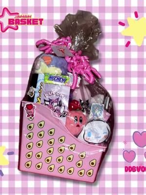 🩷This cutie found a home with a friend! It was fun making it with all the themed cosmetics and #kirby and #sanrio characters 🥹 Additionally, it features one of my favorite candy ( Hi-Chew) More gifts will become available on my future shop! 🥰 💖💖💖💖 #boutique #anime #giveaway #winning #giftbox #kawaiiaesthetic #kawaii #otaku #pink #cat #kirby #hellokitty #candy #beauty #KUROMI #cinnamonrolls #sailormoon #gaming #giftsforher #tiktoker  🩷🩷🩷 Tiktok @dokidokibasket | FB @DokiDoki Basket |IG @heydokidokibasket  #follow for more