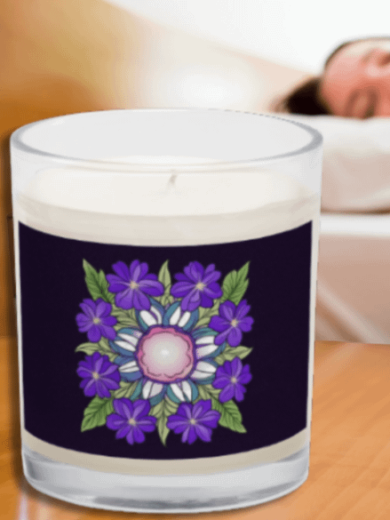 Celestial Petalwheel Mandala - Soy Candle product image (2)