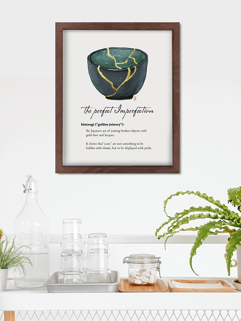 KINTSUGI - dark green cup product image (14)