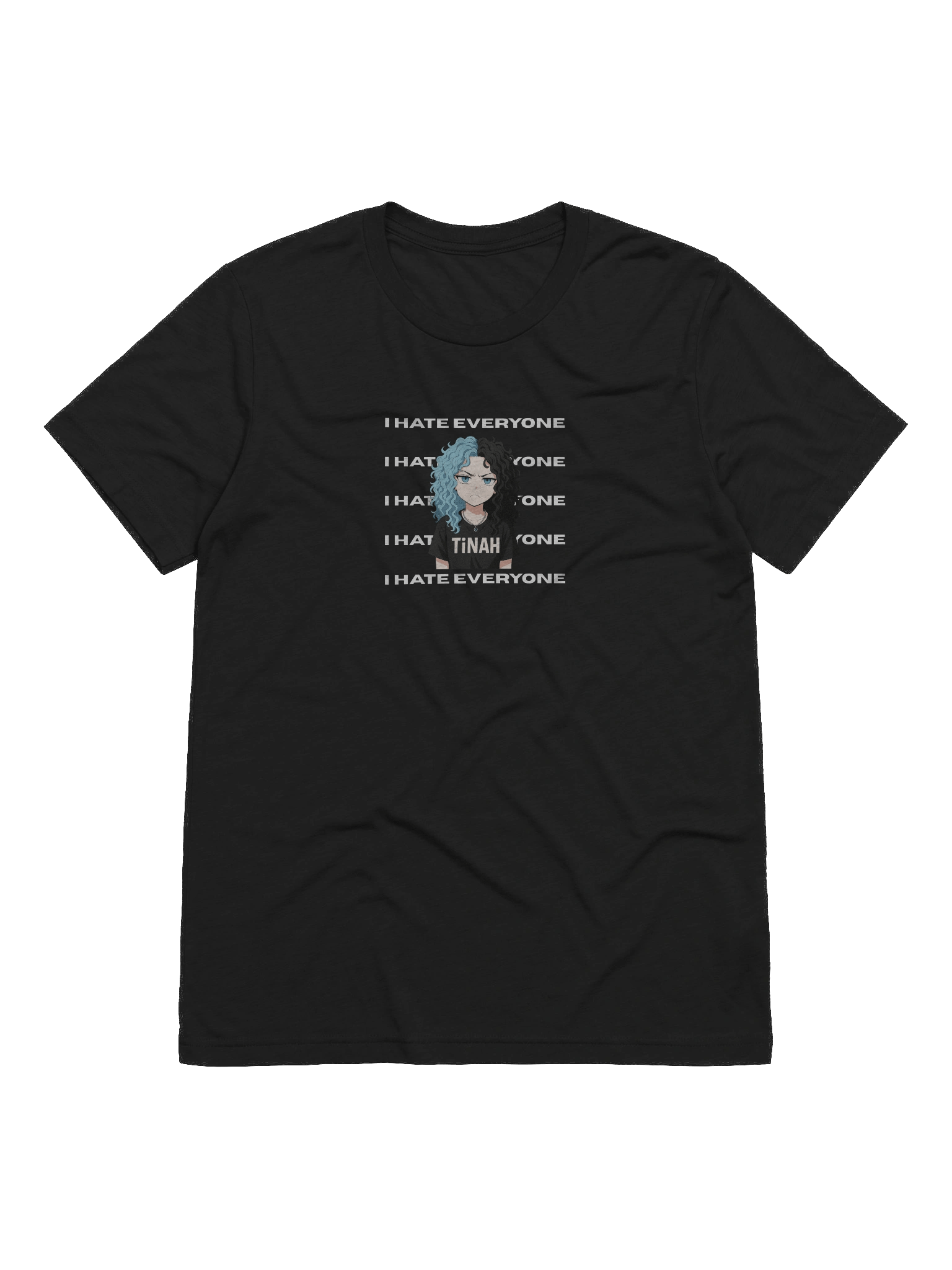 I Hate Everyone - Unisex T-shirt - White Logo product image (1)