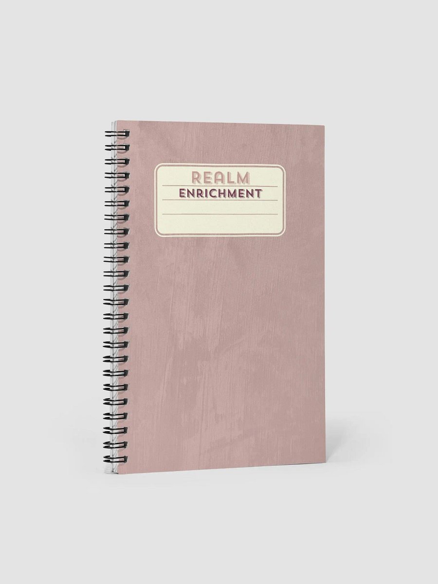 Notebook: Realm Enrichment in Vintage Blush product image (1)