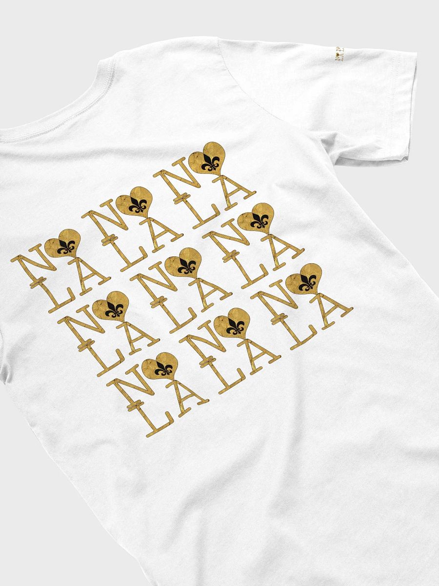 I LOVE NOLA **SUPERSOFT LEGACY TEE** (FULL GOLD WRAP LEGACY BACK + SLEEVES) product image (44)