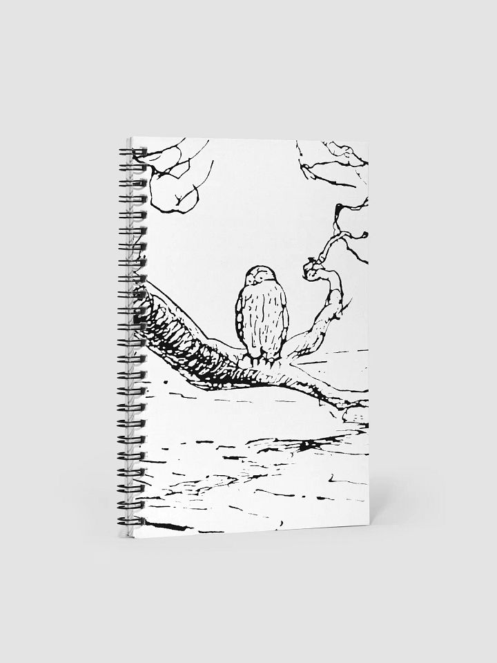 Owl Spiral Notebook product image (2)