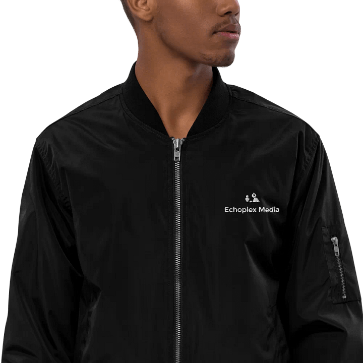 Echoplex Media Logo Bomber Jacket (made of recycled material) product image (1)