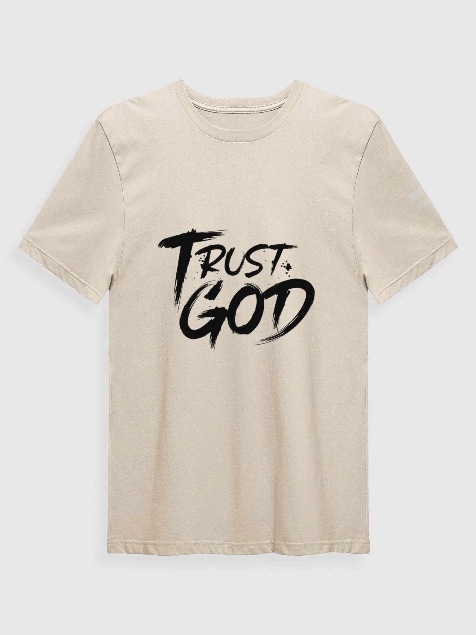 Trust God Black Supersoft T-Shirt product image (15)