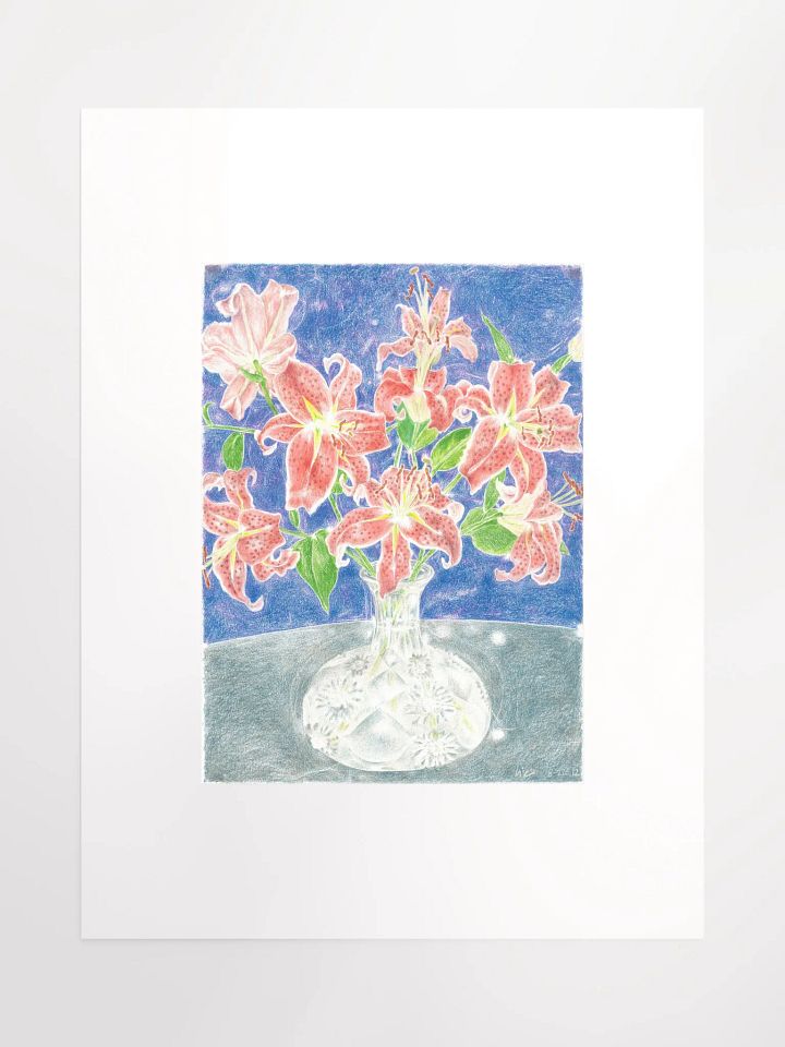 tiger lillies 2012 print product image (1)