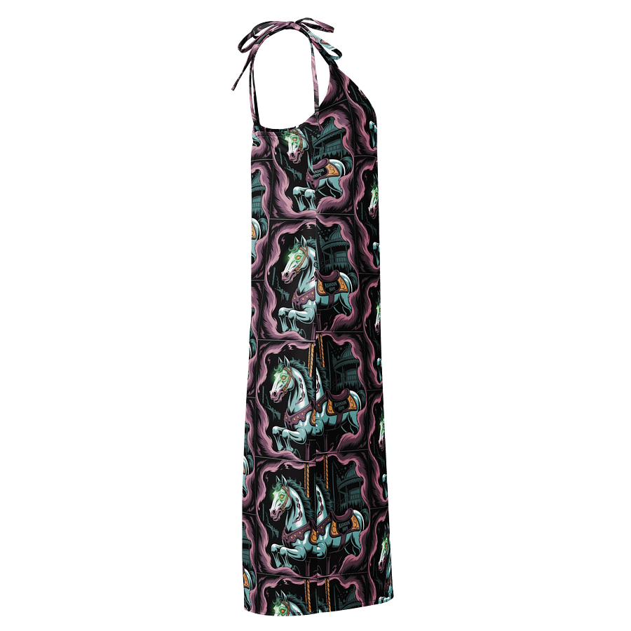 Midnight Veil Designs 'Haunted Carousel' Slip Midi Chiffon Dress (XS-2XL) product image (4)