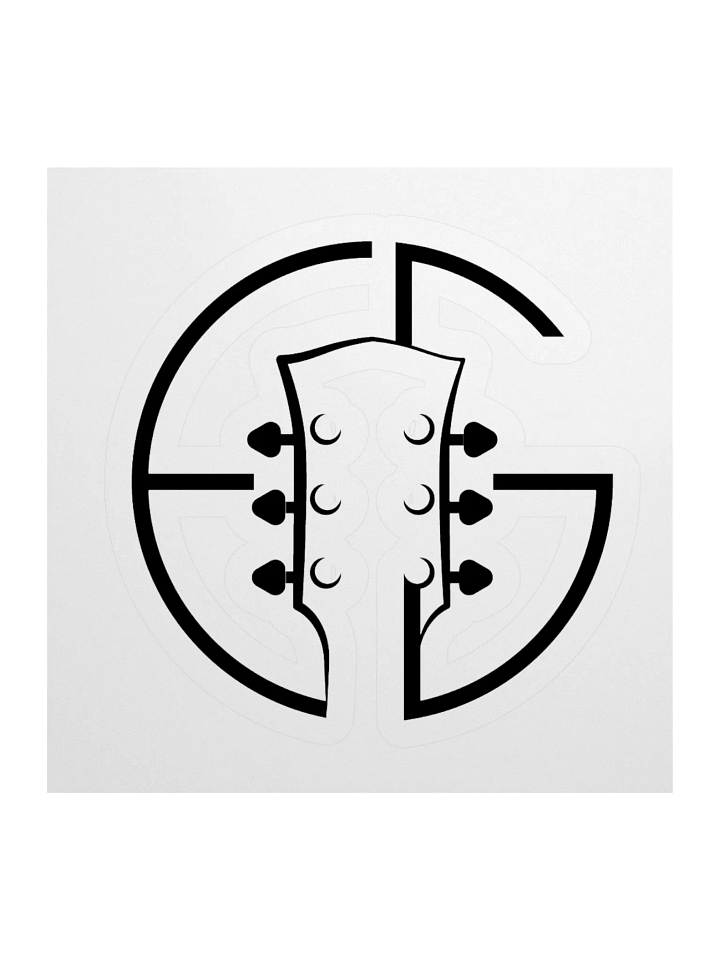 Logo Sticker - Black product image (2)