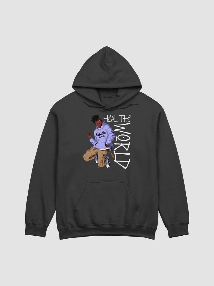 Heal the World Hoodie (Boy w/ Black) product image (1)