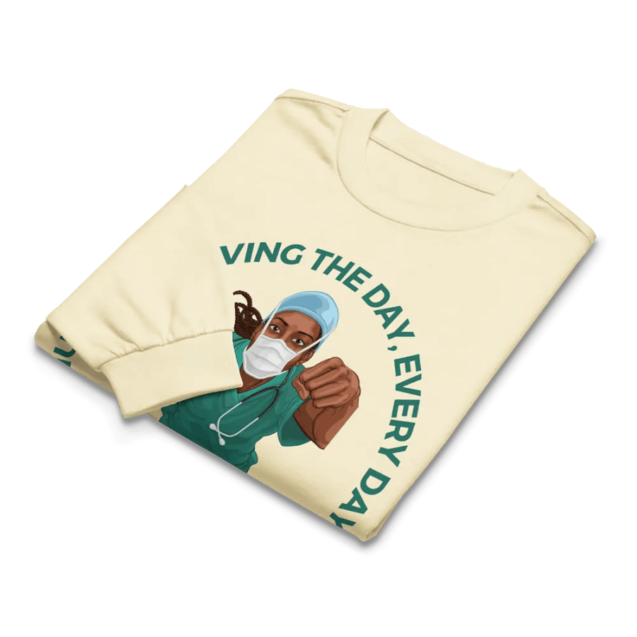 Superhero Nurse Long Sleeve Shirt product image (5)
