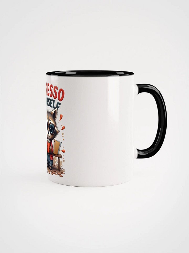 Espresso Raccoon Ceramic Mug product image (3)