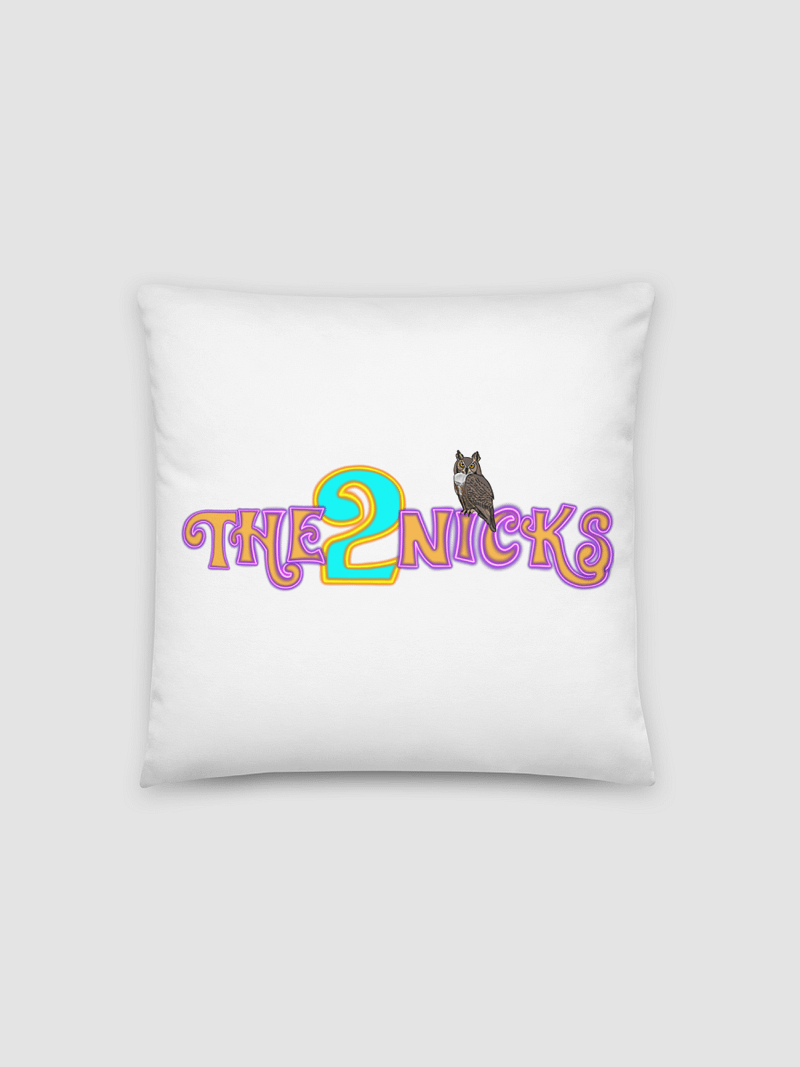 The2Nicks Pillow - White