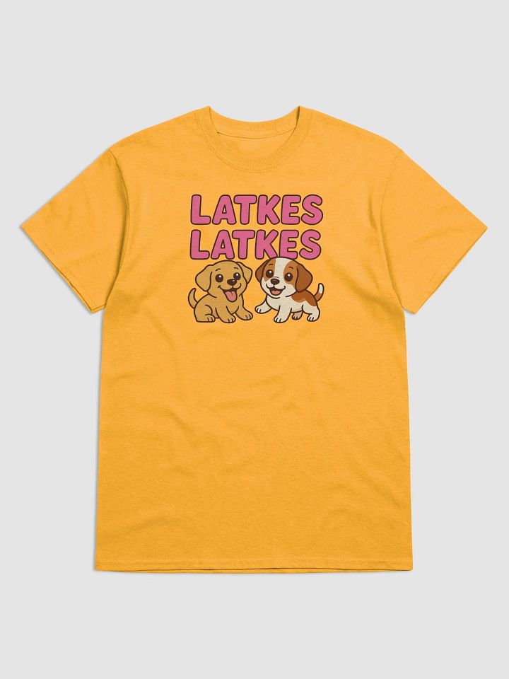 Latkes Latkes T-Shirt (Adult Size) product image (1)