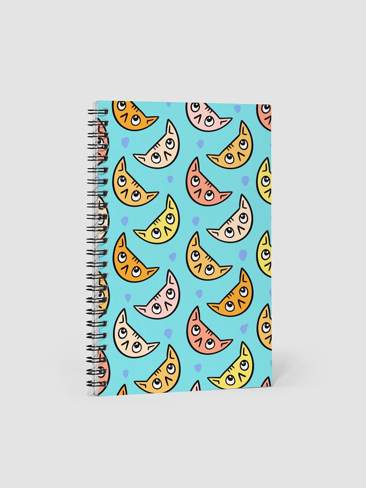 Weird Orange Cat Notebook product image (1)